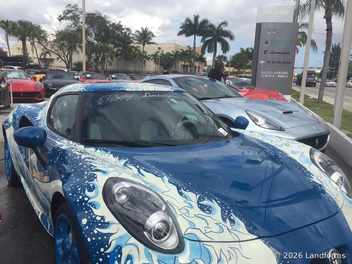 Alfa Romeo 4C photographed by Darin Chamberlin