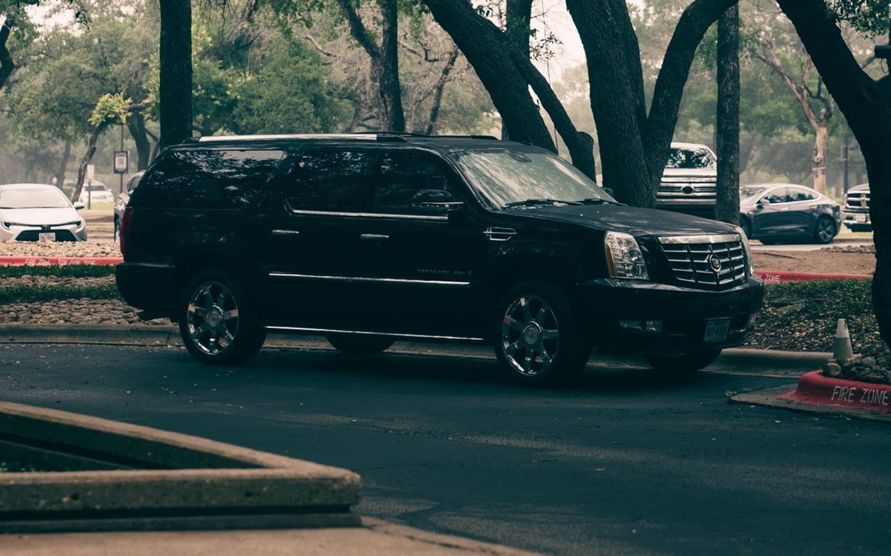 Cadillac Escalade rental in Chicago, photo of the actual car
