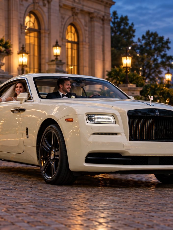 Airport arrivals with a car from Chicago Supercar Rentals