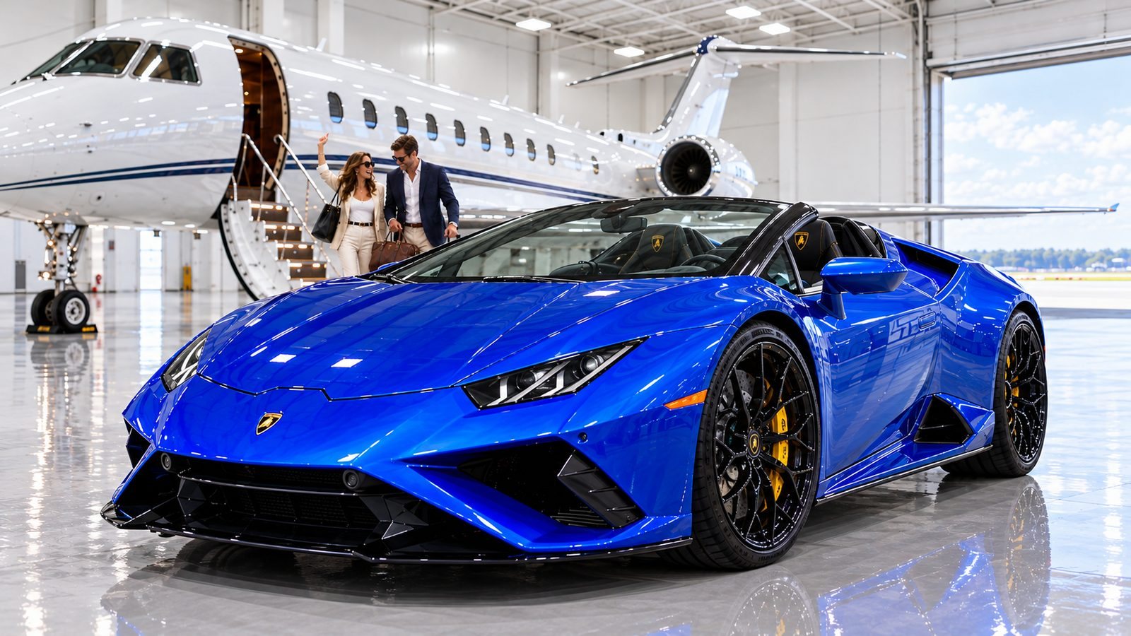 Bachelor & bachelorette parties with a car from Chicago Supercar Rentals