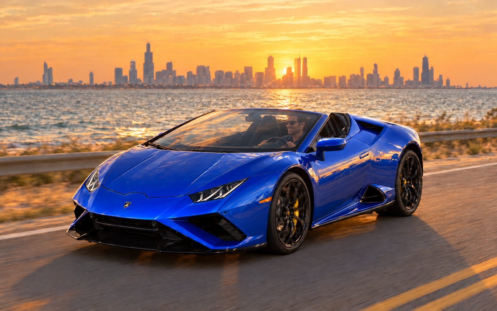 Date nights with a car from Chicago Supercar Rentals