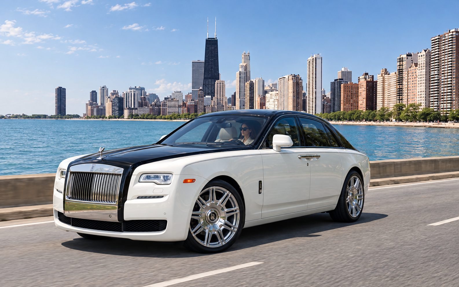 Graduations with a car from Chicago Supercar Rentals